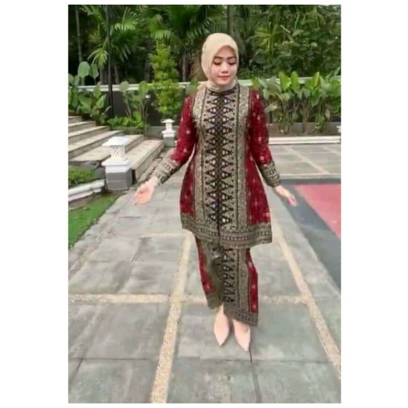baju songket palembang, baju couple songket Palembang, baju couple kondangan