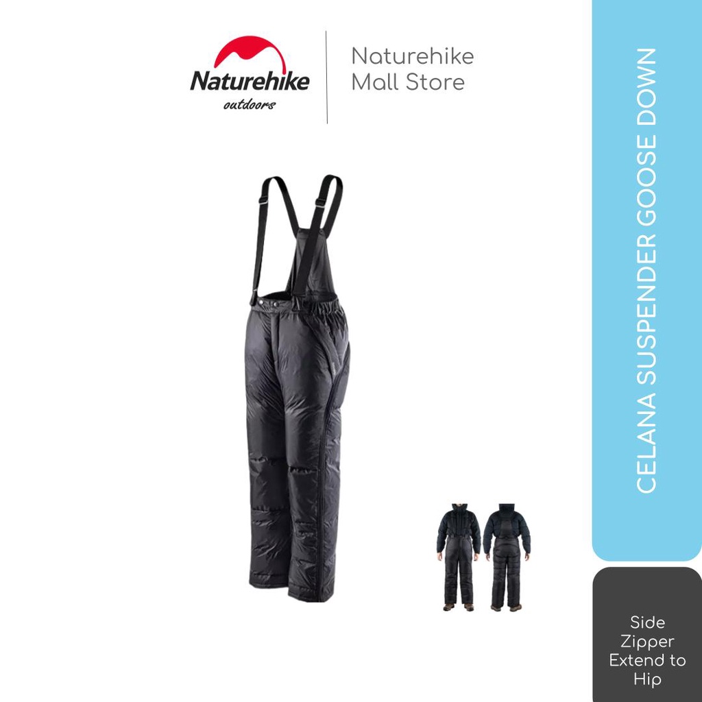 CELANA SUSPENDER GOOSE DOWN NATUREHIKE NH20FS034 BULU ANGSA HIKING