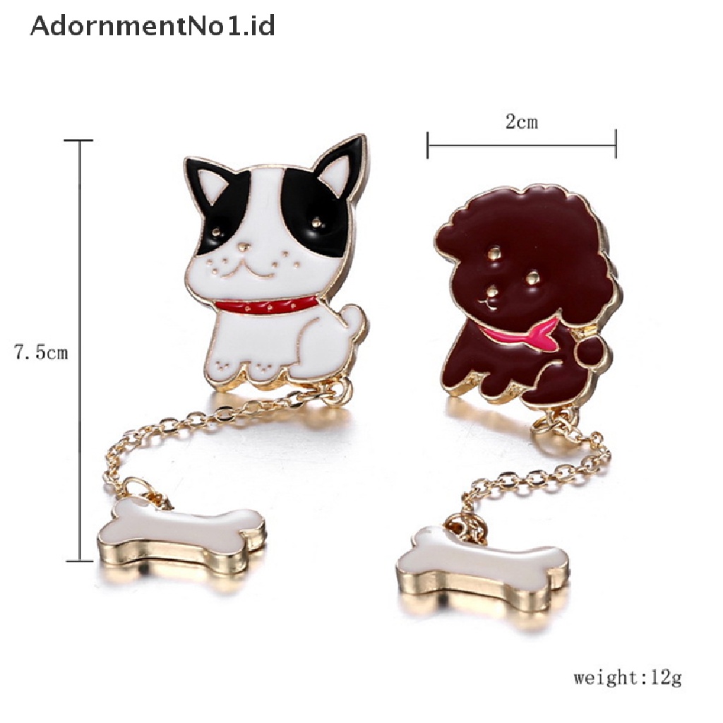 (AdornmentNo1) Bros / Pin Bentuk Anjing Hot Dog Lucu Untuk Wanita Bros Bentuk Anjing Lucu Untuk Wanita Boneka Anjing Lucu