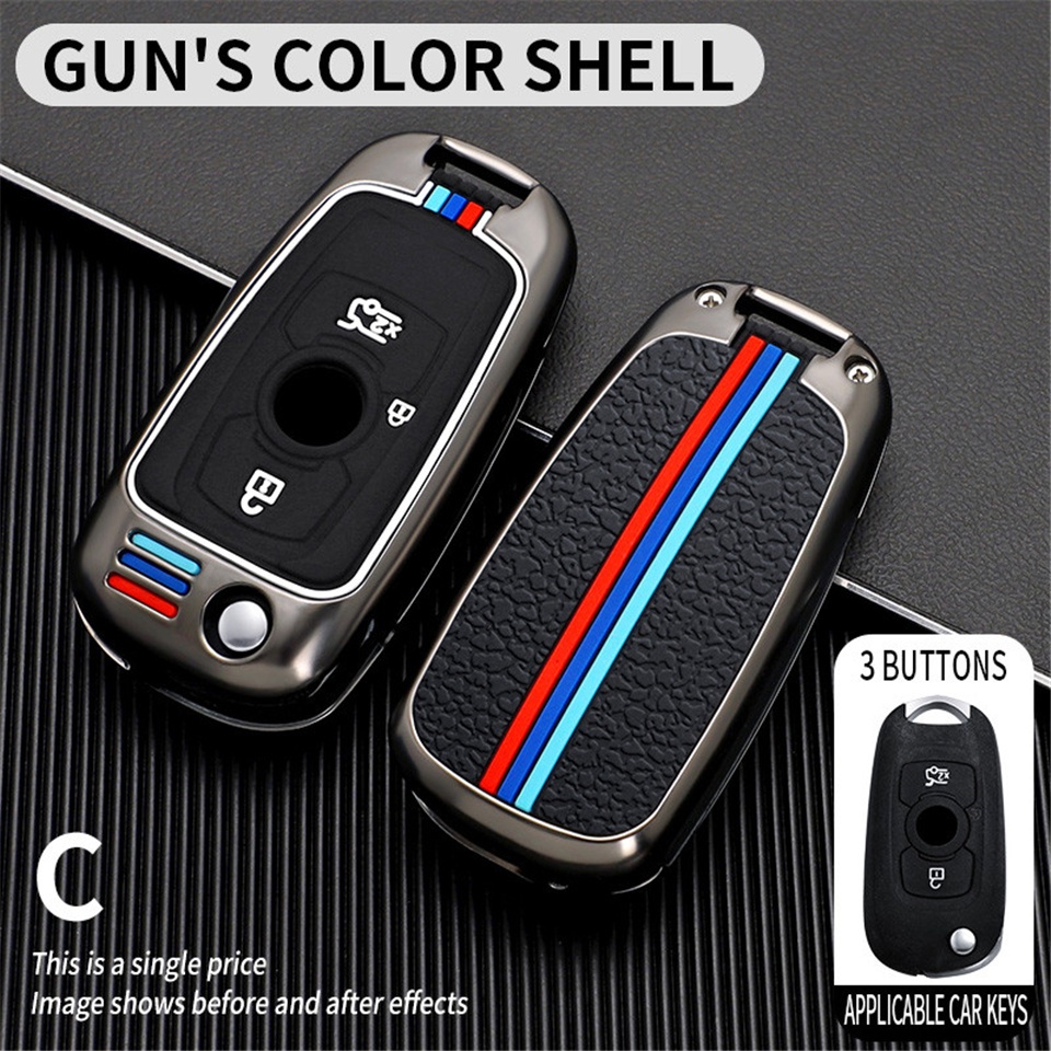 Casing Kunci Mobil Model Flip Untuk Opel Vauxhall Astra K Corsa E Buick VERANO ENCORE GX GL6