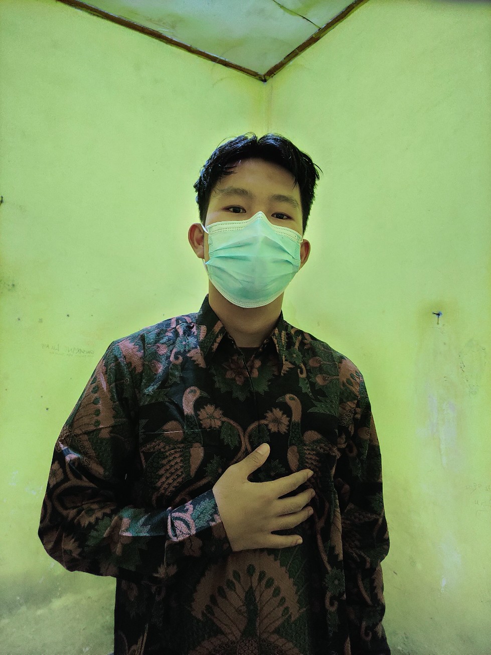 Kemeja Batik Prabu Bahan Dobby Reguler Fit A512