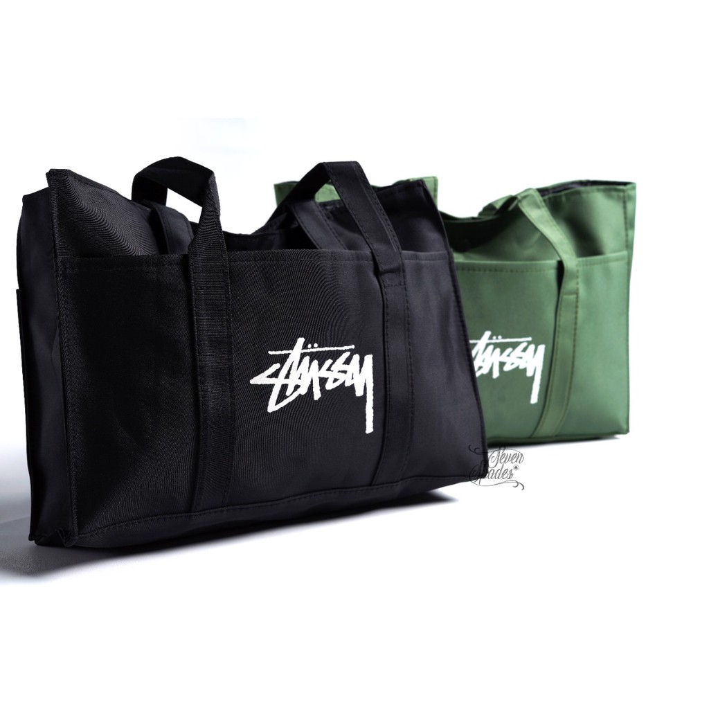 Tote bag stussy appendix import/shoulder bag stussy import/top handle bag