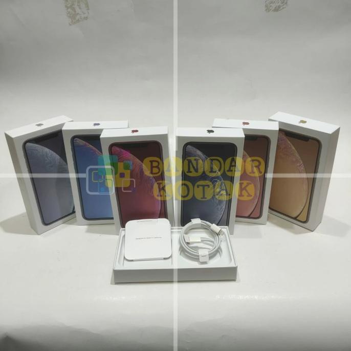 

[COD] Dus Box Kotak iPhone XR Simple Pack Full Set [COD]