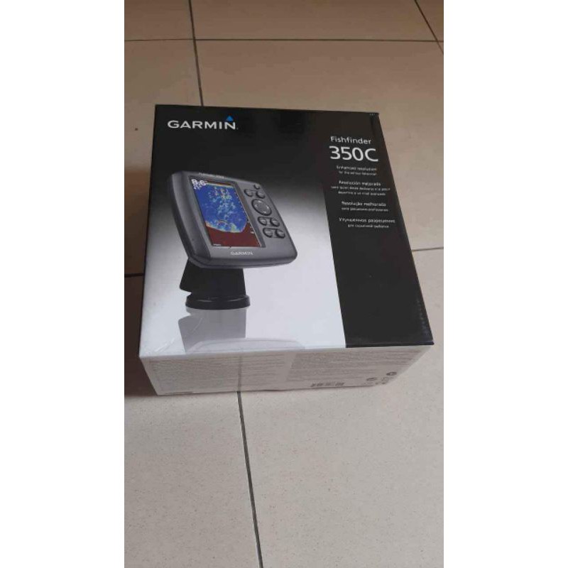 Ready stock Gps Garmin Fishfinder 350c Baru
