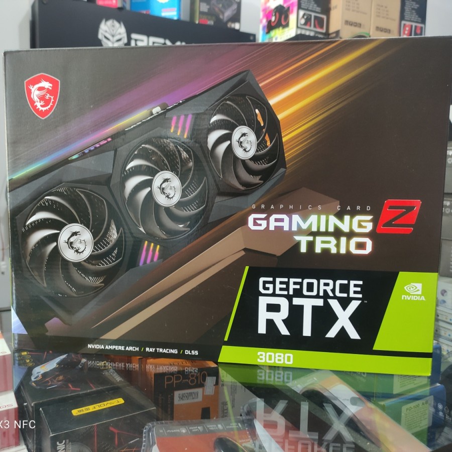 VGA MSI GEFORCE RTX 3080 GAMING Z TRIO 10GB LHR GDDR6X