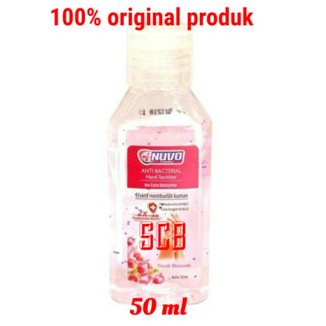 Nuvo Hand Sanitizer Fresh Blossom 50 ml (Merah)