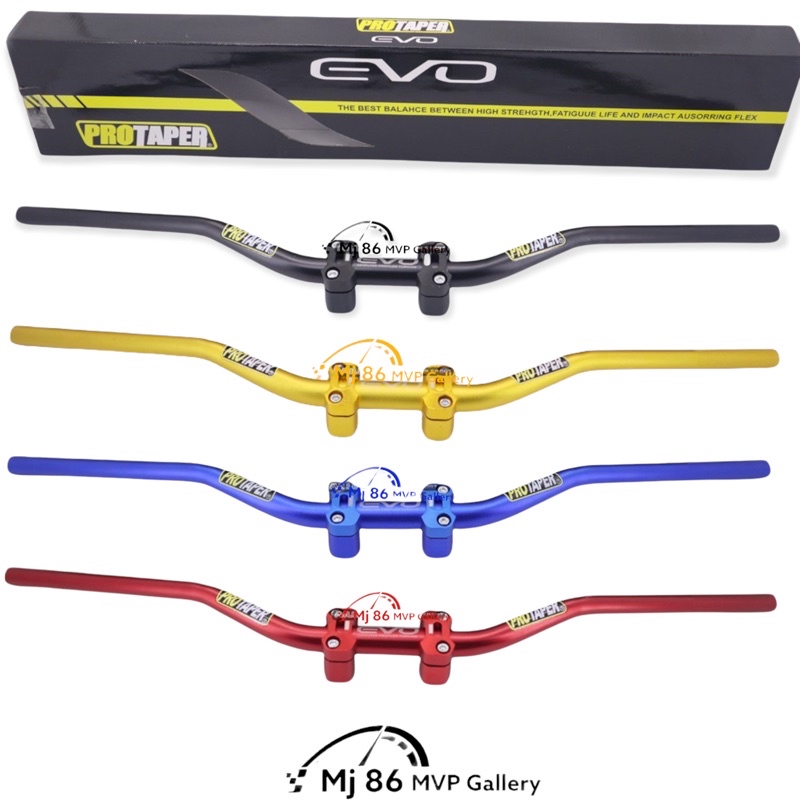 Stang Fatbar Protaper Evo Low Tebal 5mm Paket Riser Stang Universal Semua Motor