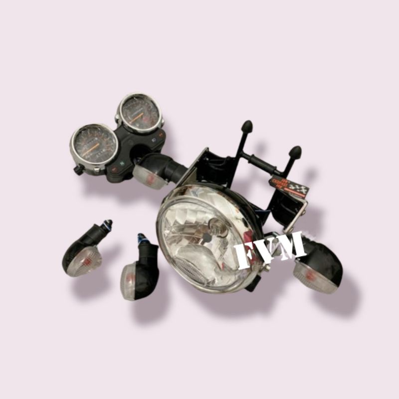 Kuping lampu rx king 2008 CKD + lampu depan + sein depan belakang + speedometer/kilometer rx king