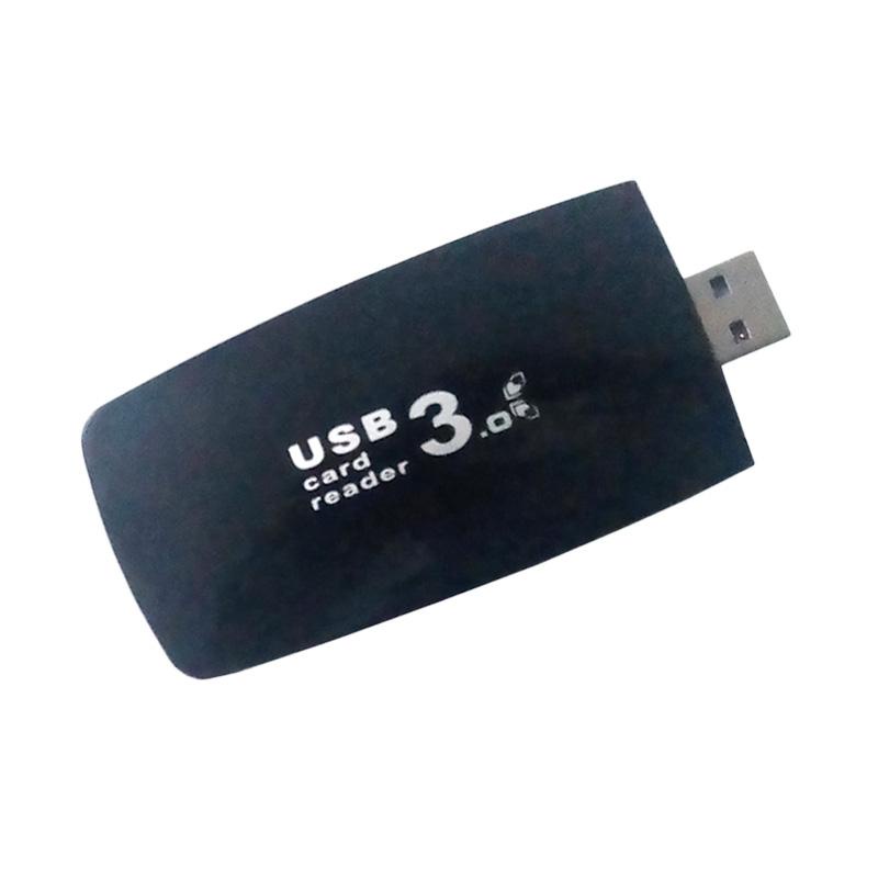 Mediatech Card Reader- Hitam [USB 3.0/ 4 Port] 55967 warna RANDOM