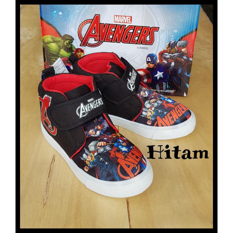 TERBATAS sepatu avengers #sepatu spiderman #sepatu boot anak #sepatu anak laki