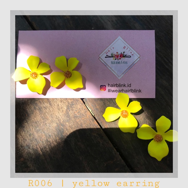 Anting korea/ anting bunga/ anting bali