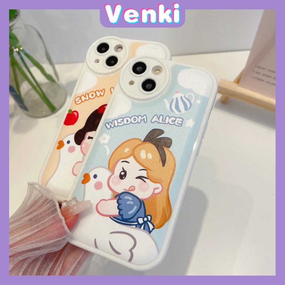 iPhone Case Silicone Soft Case TPU Airbag Shockproof Protection Camera Full Coverage Princess Cute Cartoon Compatible For iPhone 11 Pro Max 13 Pro Max 12 Pro Max 7Plus xr XS Max