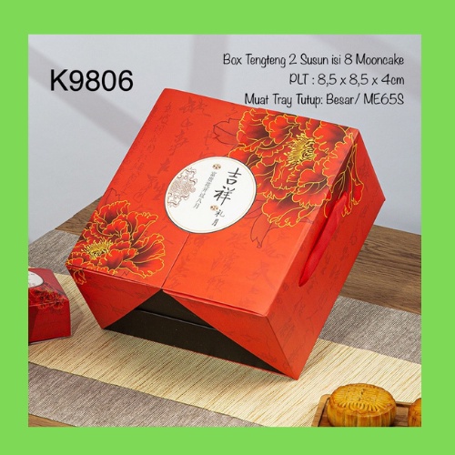 

Box Hampers Mooncake Premium Kotak Kado Gift Box Cake Box HardboxDus Kue Bulan Kardus Packing Kemasan Makanan
