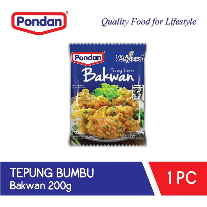 

pakai-siap-tepung-bumbu-tepung- pondan unifood tepung bakwan 200g -tepung-bumbu-tepung-siap-pakai.