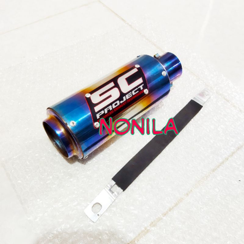 KNALPOT SC PROJECT BLUEFIRE SILINCER ONLY