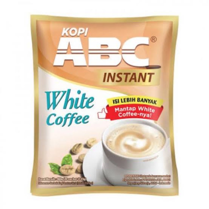 

(10Pcs) Kopi ABC White Instant 25gr