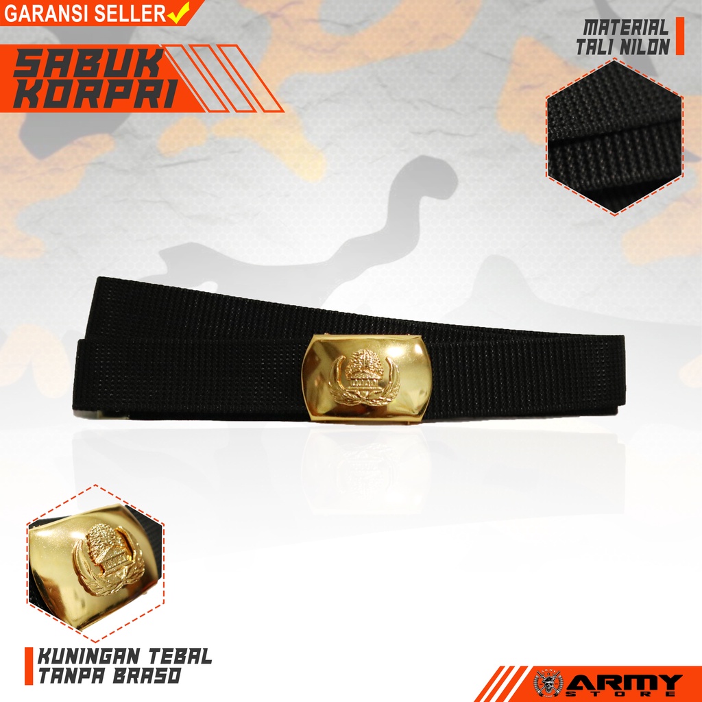 sabuk pdh korpri non braso