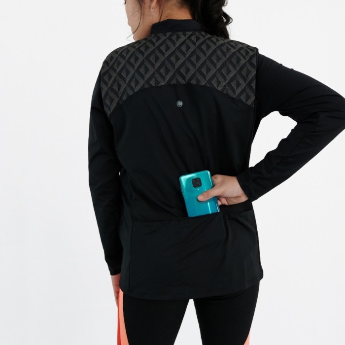 MURAH   baju olahraga sepeda wanita jaket jersey reflektif bike