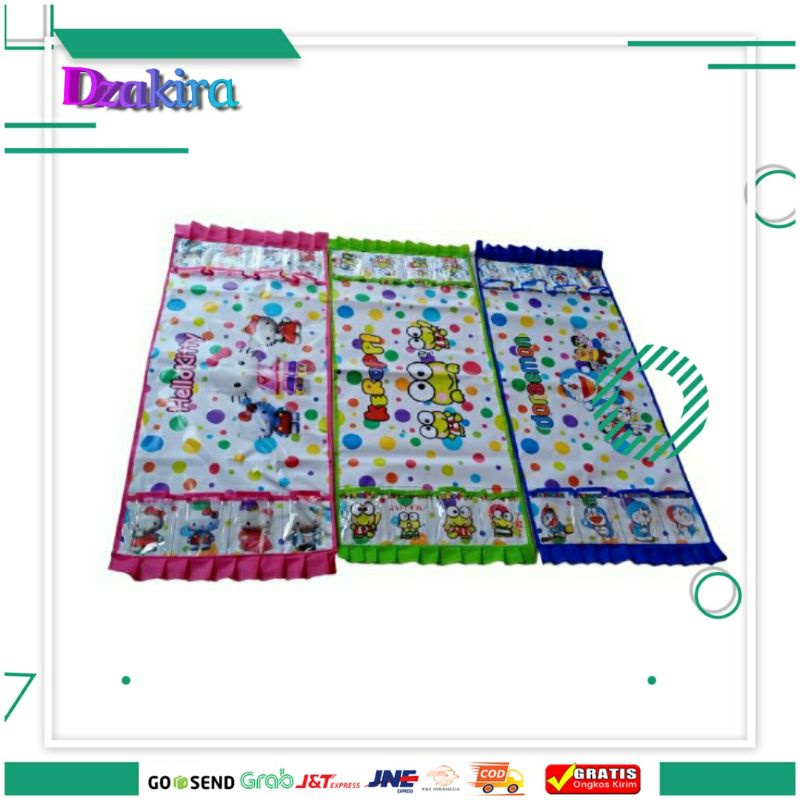 Taplak Kulkas Motif Karakter / Sarung Cover Penutup Kulkas