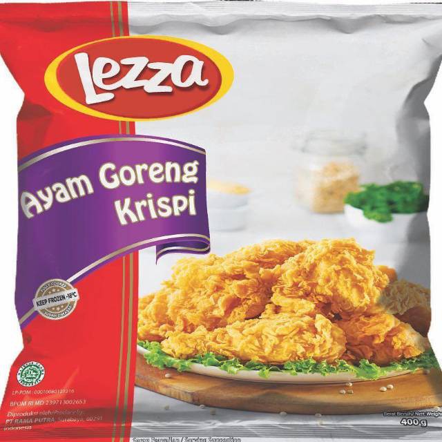 

Lezza Ayam Goreng Krispi 400gr Murah Surabaya