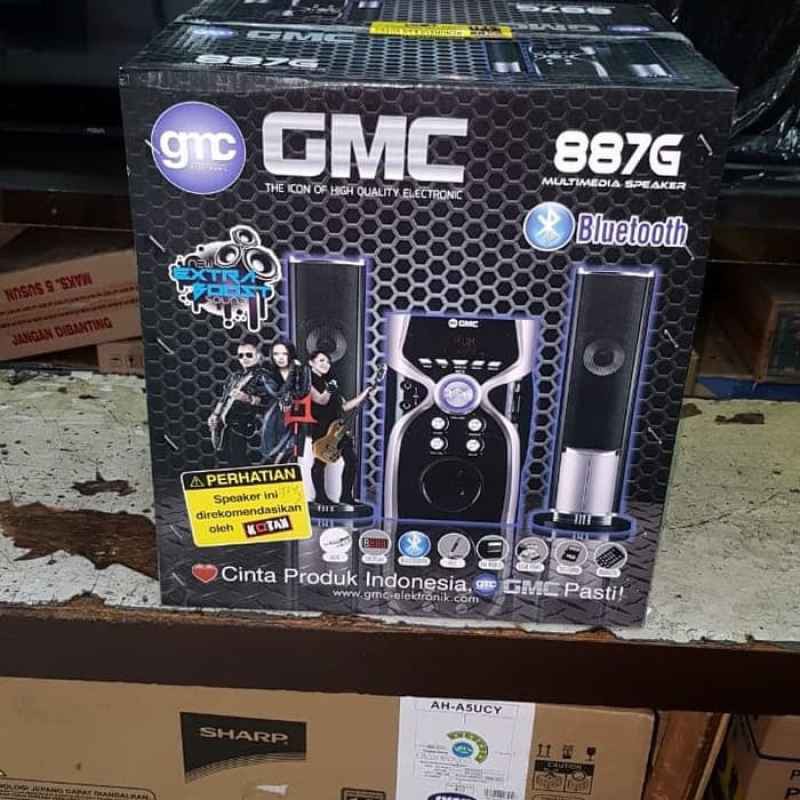 GMC 887G/885B/887D SPEAKER MULTIMEDIA SUARA MENGLEGAR MEMBAHANA