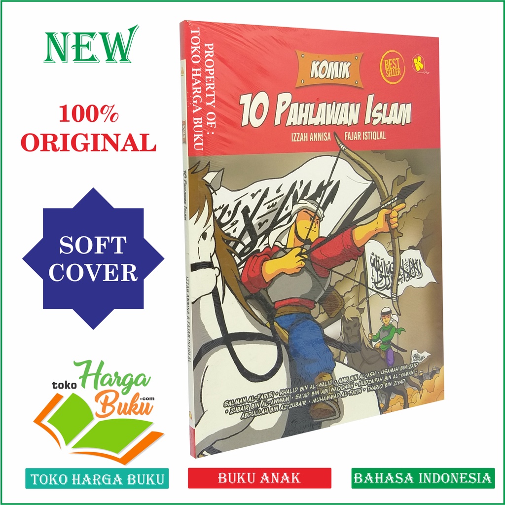 Foto Komik 10 Pahlawan Islam - Pustaka Alkautsar