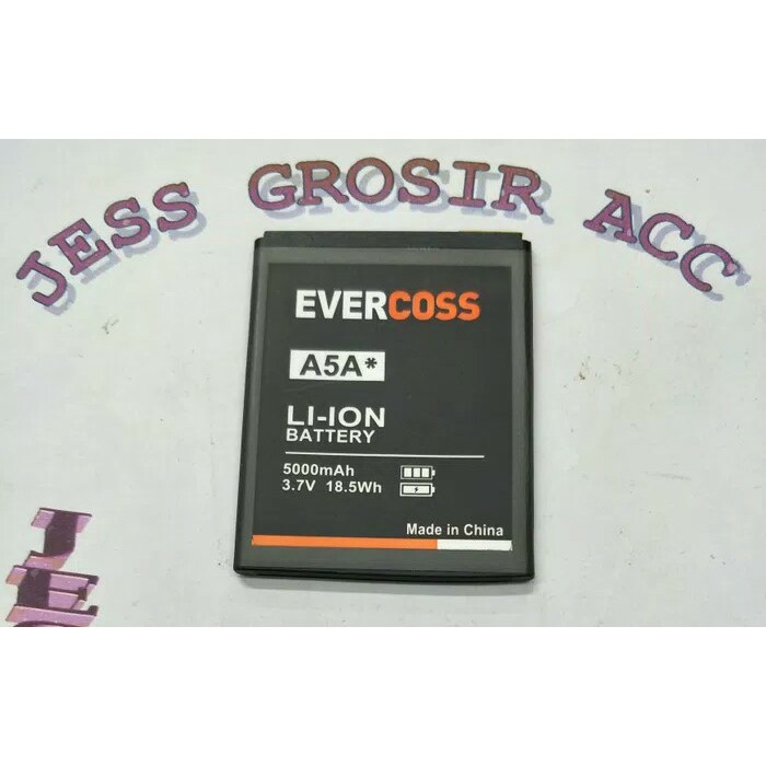 Baterai Battery Batre Double Power Evercoss Cross A5A A5A* Pin Jepit