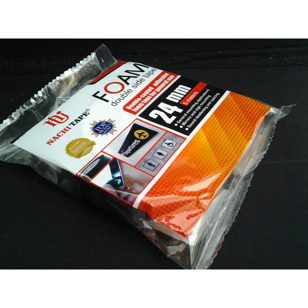 

Double tape busa foam nachi hijau