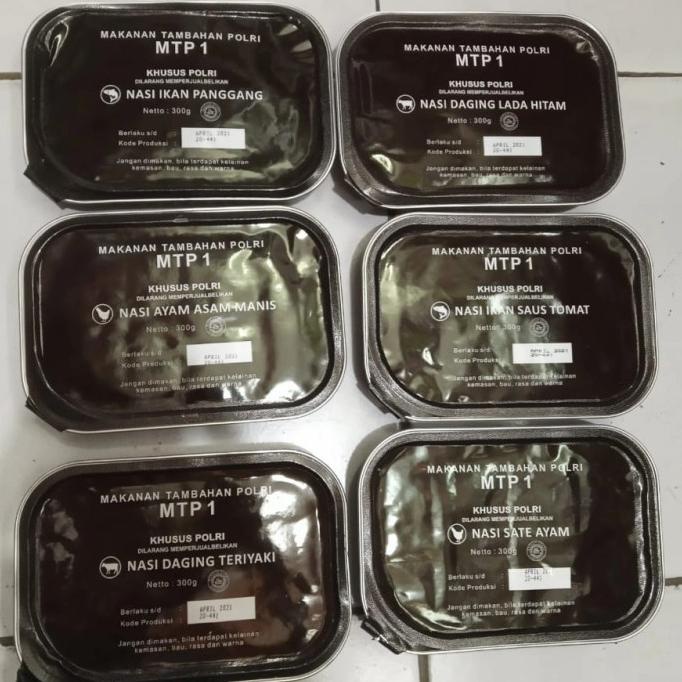 

[COD] Nasi Ransum Makanan Tambahan Polri makanan survival awet kenyang [COD]