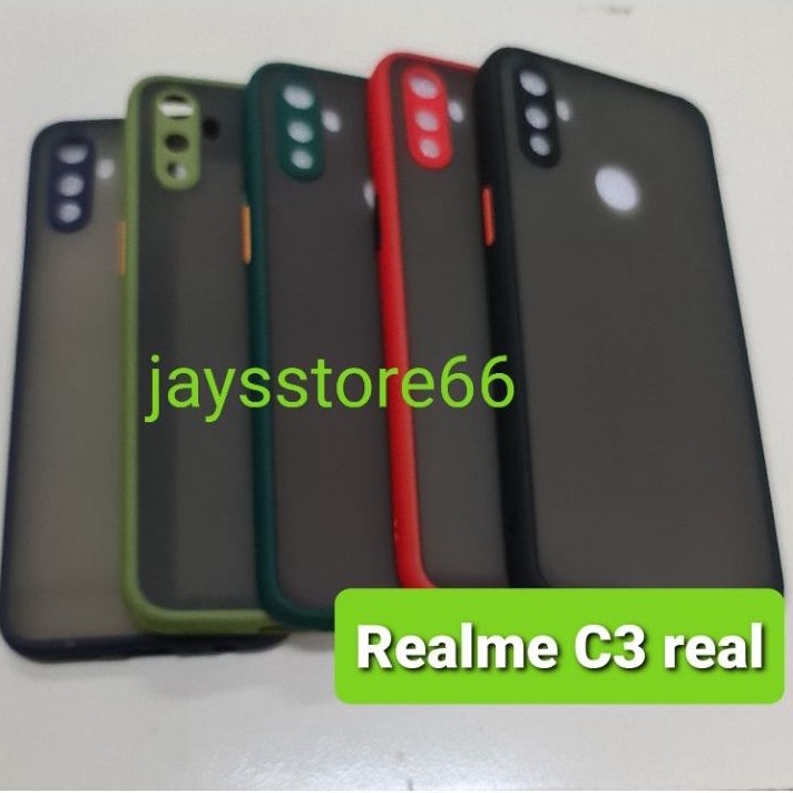 Silikon Case Dove My Choice Realme C3 Pelindung Kamera