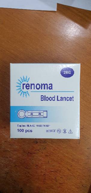 Blood lancet  28g /Jarum ambil darah /Jarum untuk alat gula darah Nesco/easytouch/Lancet sinocare