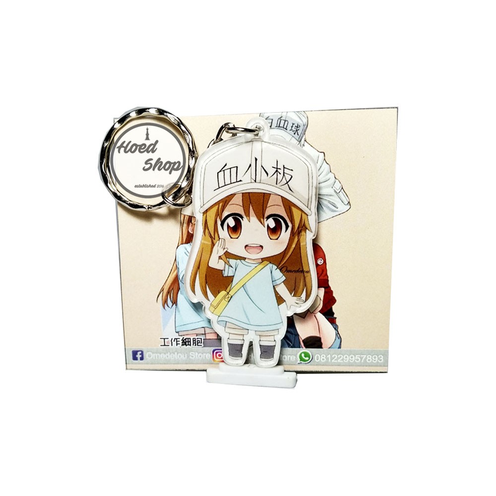 Gantungan Kunci Anime Hataraku Saibou Anone