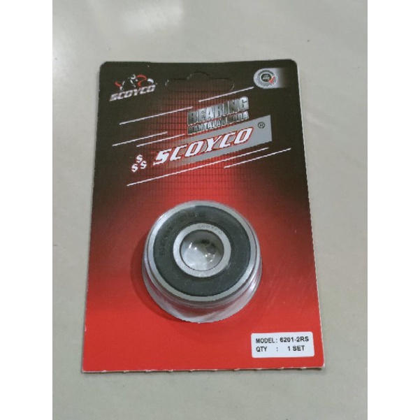 bearing 6201 laher roda depan beat vario 125/150 supra x 125