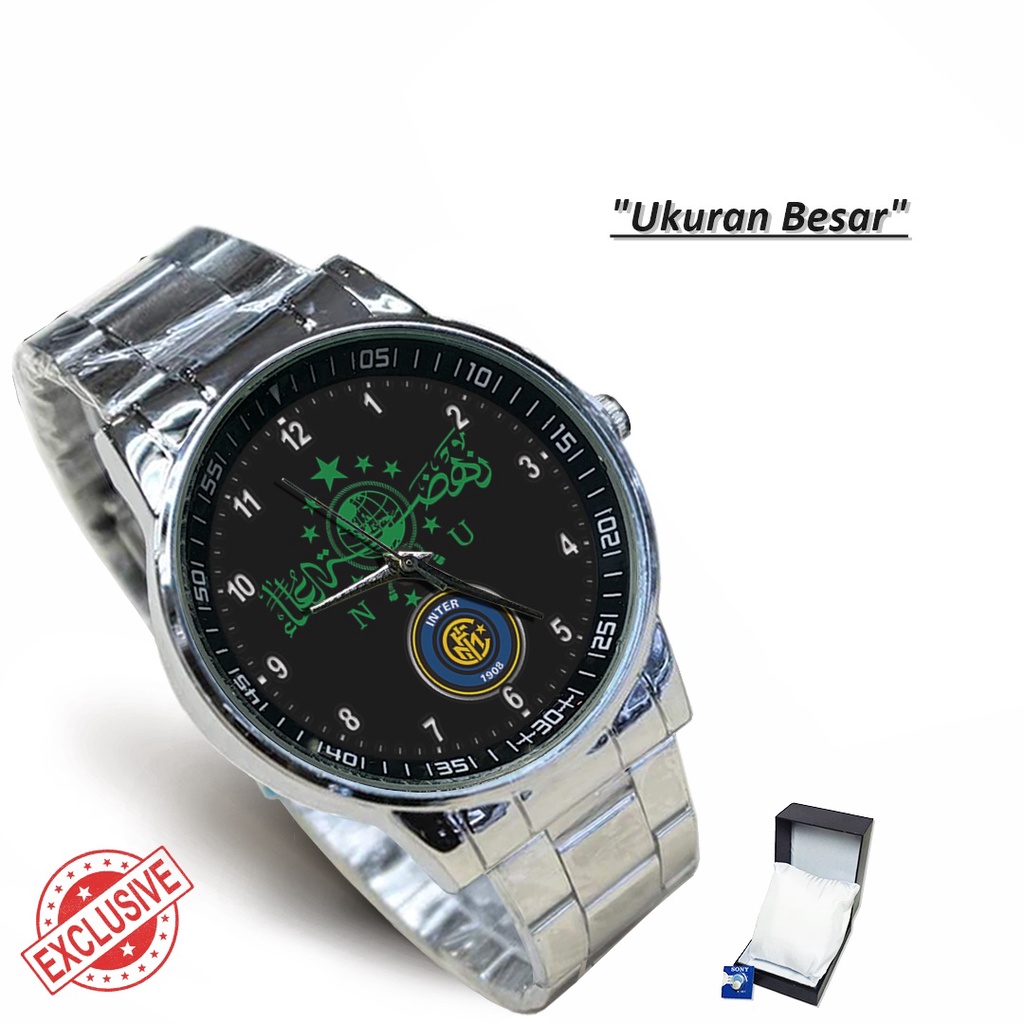 Jam Tangan Rantai Couple NU - INTER (Mantul)