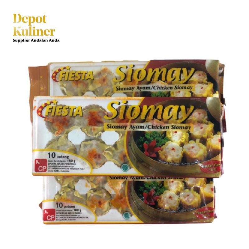 FIESTA CHICKEN SIOMAY Dimsum Frozen /SIOMAY AYAM 180GR