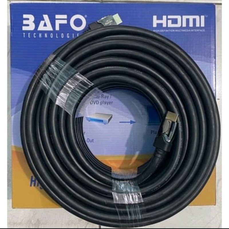 Kabel HDMI BAFO 25M GOLD NEW V2.0 Cable + Ethernet 2.0 4K  ORIginal