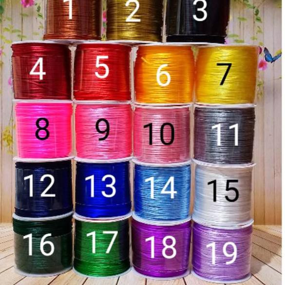 

*TOP PRODUK,,✧ Tali Macrame Silk 1,5mm - Rol *mo*^