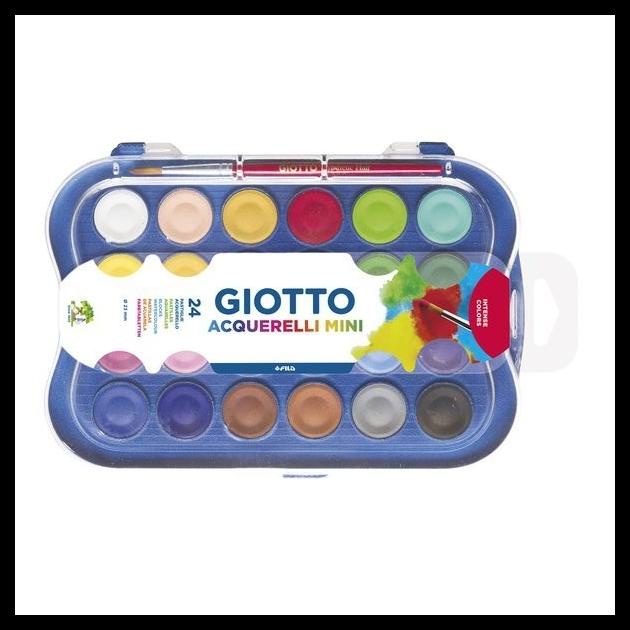 

BISA COD CAT WATERCOLOUR GIOTTO 24 WARNA ACQUERELLI MINI/CAT WATER COLOUR CAKE TERBAIK 11