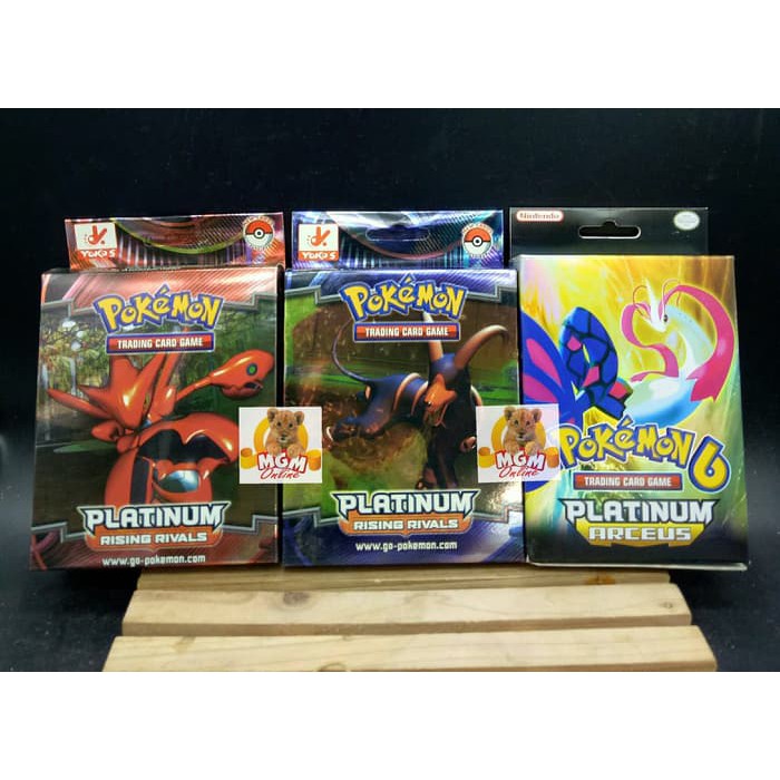 DECK Kartu pokemon 6 PLATINUM Pokemon Trading Card Game