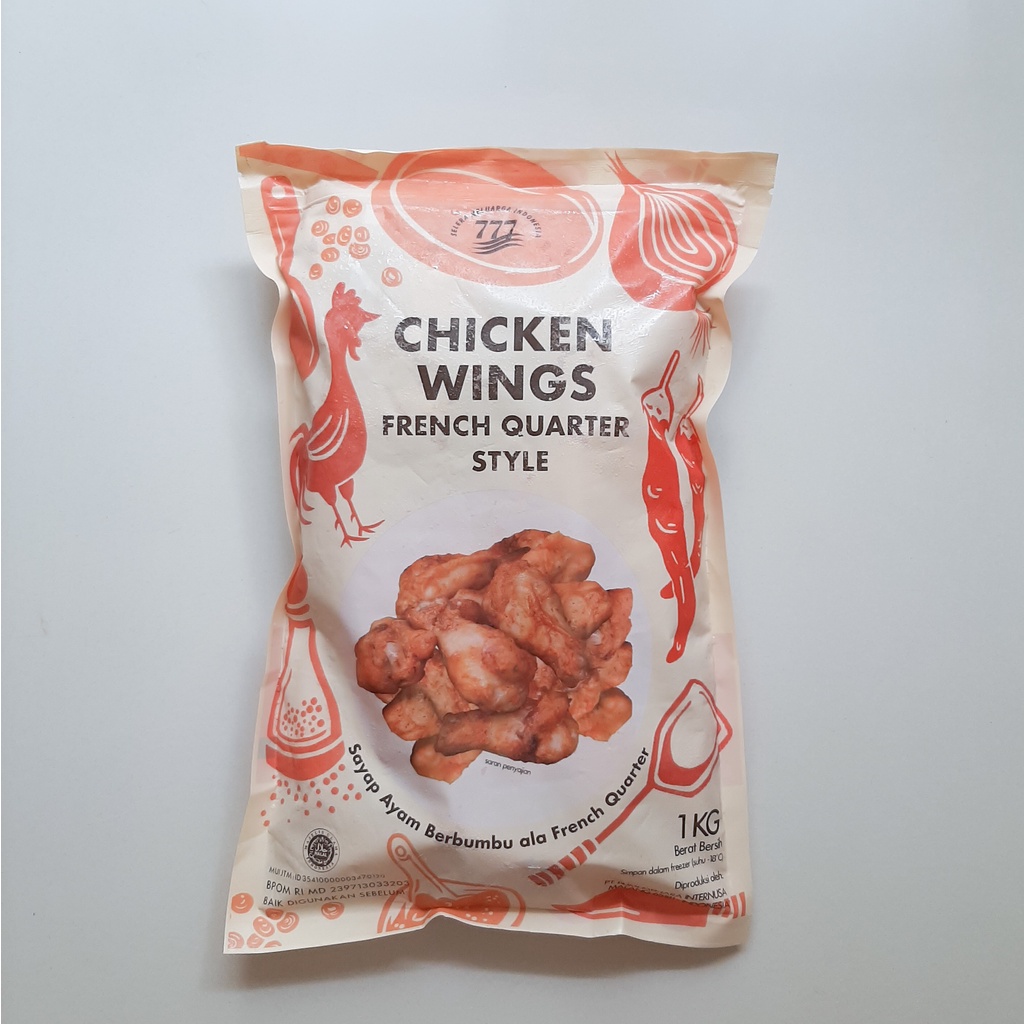 

Chicken Wings 777 Sayap Ayam Siap Goreng Chicken Wing Frozen Food