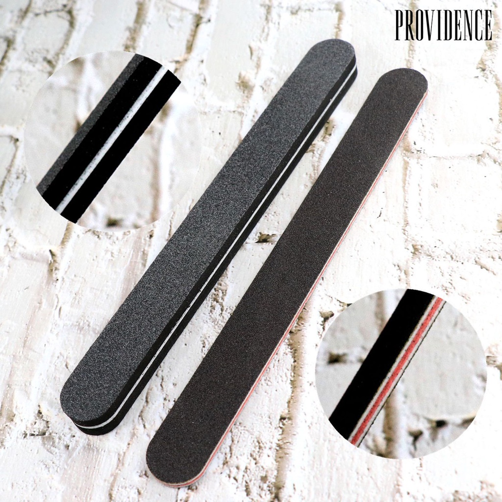 Providence 1 Set Kikir Kuku Multifungsi Anti Abrasion Dengan Brush Buffer Untuk Manicure / Pedicure