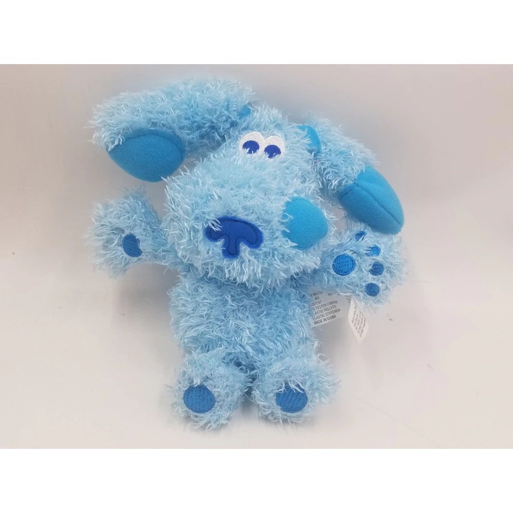 blue dog stuffed animal