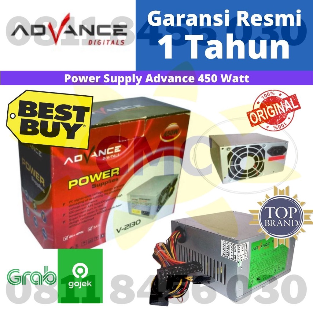 Power Supply Advance 450 Watt