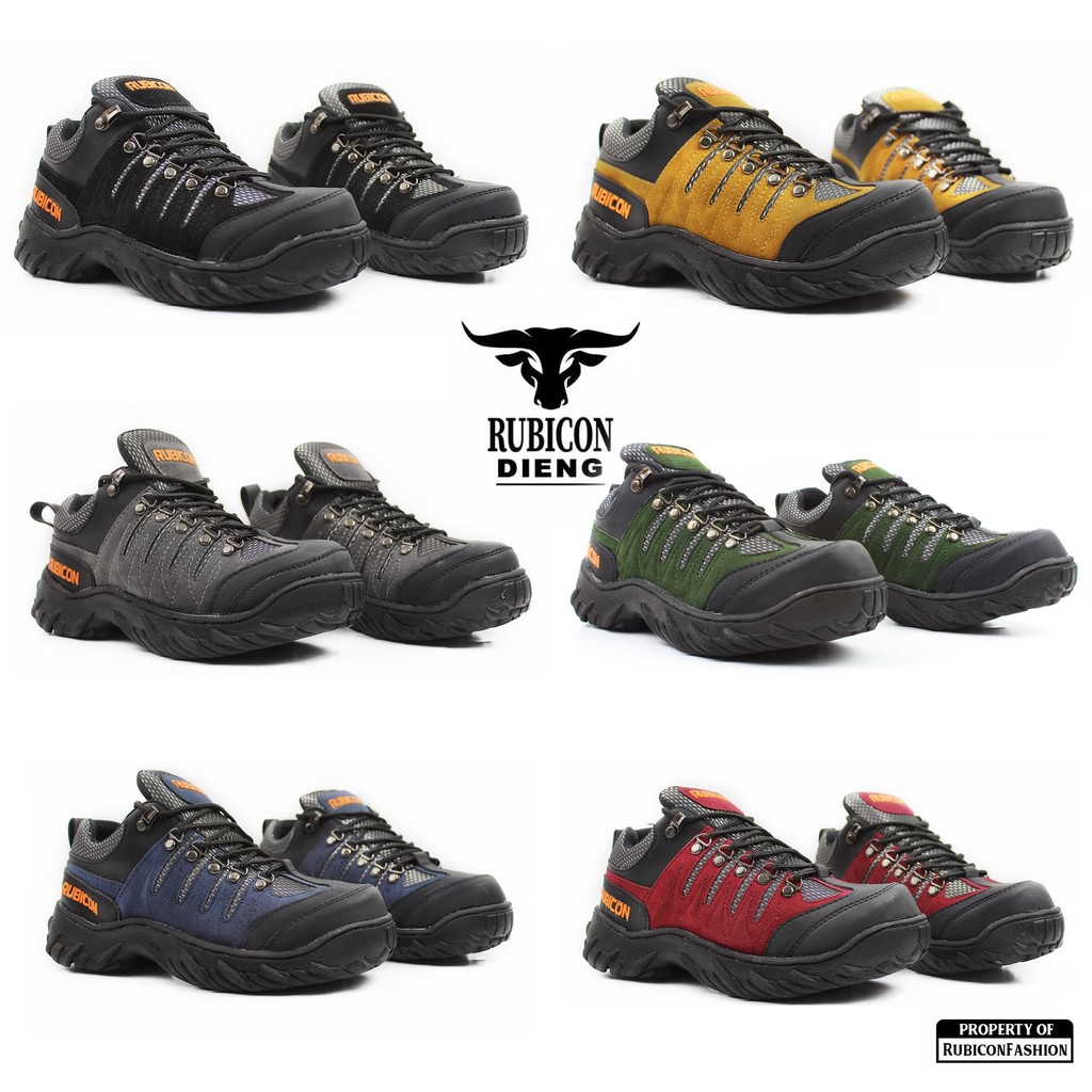 RUBICON DIENG LOW - SEPATU SAFETY BOOTS ORIGINAL TERLARIS UJUNG BESI SEFTY SEPTI SEPTY SAFTY