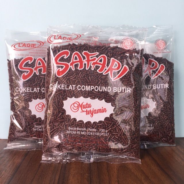 

Meises Meses Safari Cokelat Compound Butir 100gr