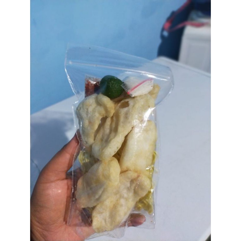 CUANGKI LIDAH+BUMBU DAN MIE KERITING