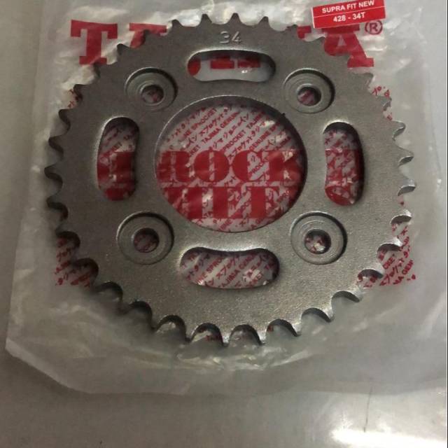 gir gear belakang supra fit new revo ukuran 34 428 tajima bukan TK sss xtreme