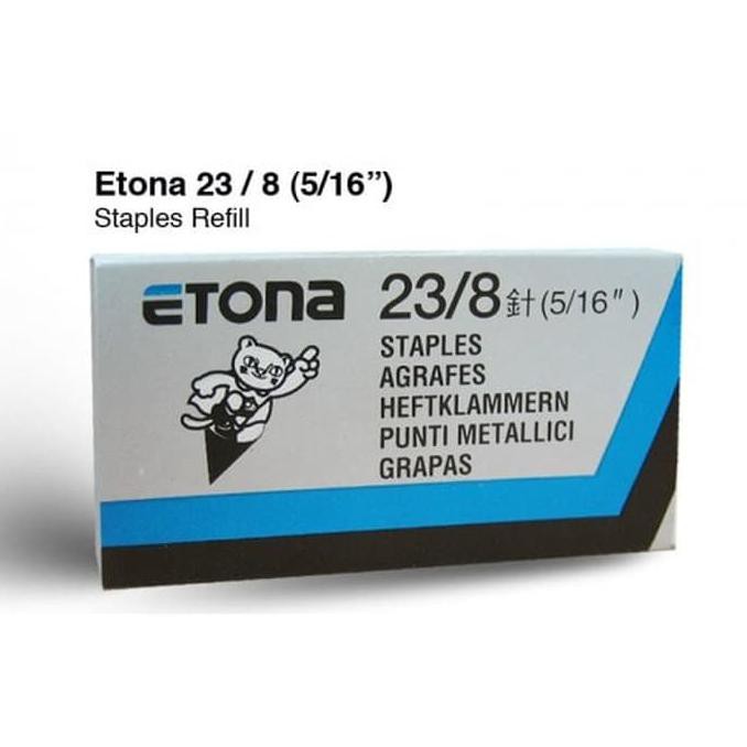 

Isi Refill Staples Etona [No. 23/8] / Stapler / Cekrekan / Hekter