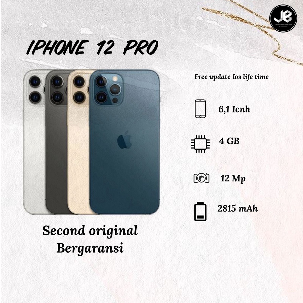 IPHONE 12 PRO 512 GB SECOND ORIGINAL