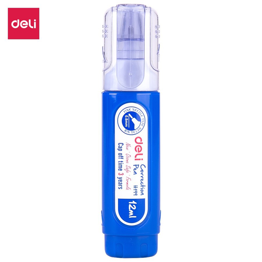 Deli Correction Pen H199 / Tip Ex Cair Tip-X Pen Cair